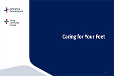 JCH Caregiver Talk: Caring for Your Feet
