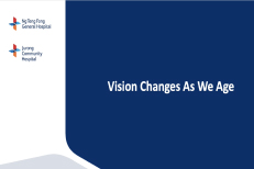 JCH Caregiver Talk: Vision Changes As We Age