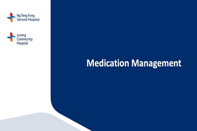 JCH Caregiver Talk: Medication Management 