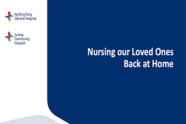 JCH Caregiver Talk: Nursing Our Loved Ones Back at Home